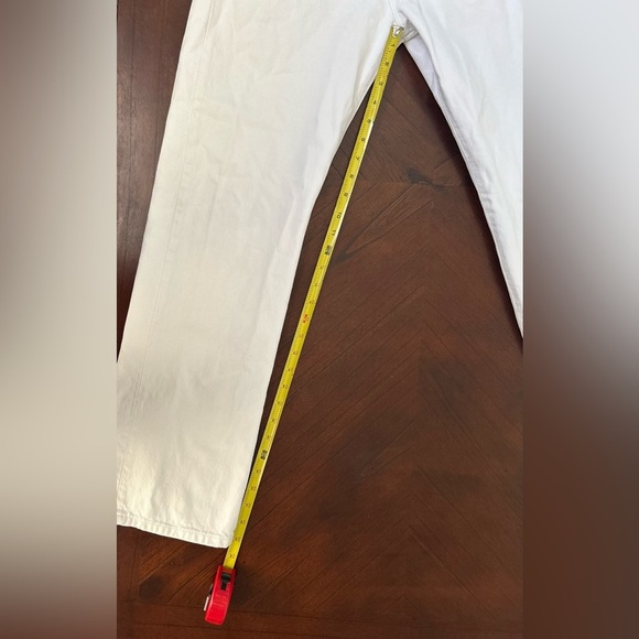 Levi's 501 Men's Straight White Jeans size w32 L30 - Picture 4 of 11